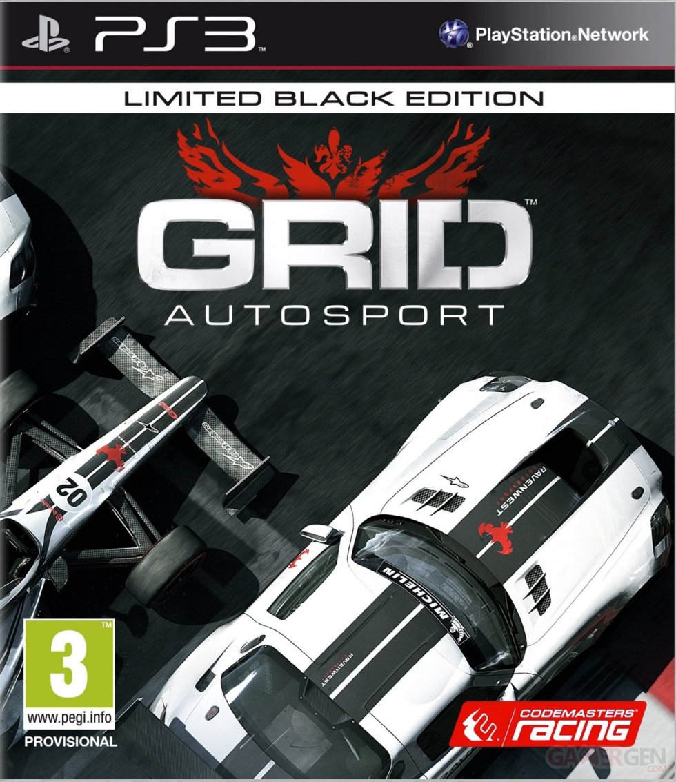 Grid Autosport Black - édition limitée ps3