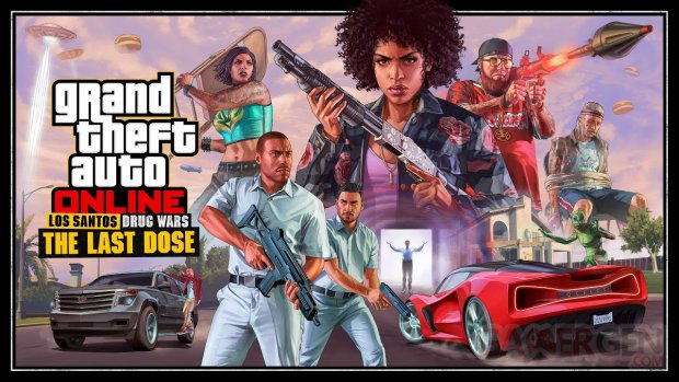 GTA Grand Theft Auto Online 09 03 2023 Los Santos Drug Wars Dernière Dose head