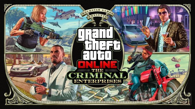 GTA Online 21 07 2022 The Criminal Enterprises key art