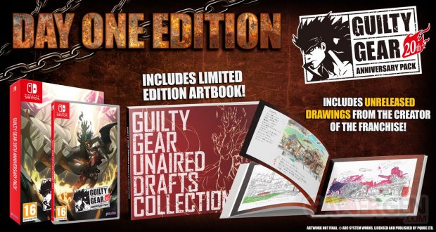 Guilty Gear 20th Anniversary Pack Limited Edition