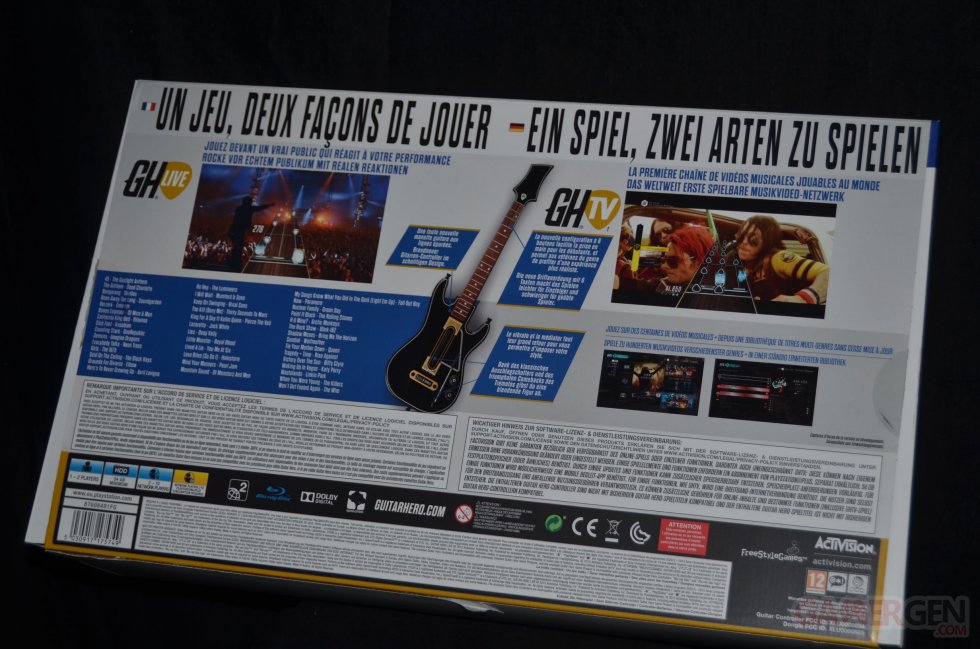 Guitar Hero Live Unboxing Déballage Présentation Manette Guitare MaGiXieN (3)