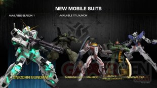 Gundam Evolution unités à débloquer 06 09 2022