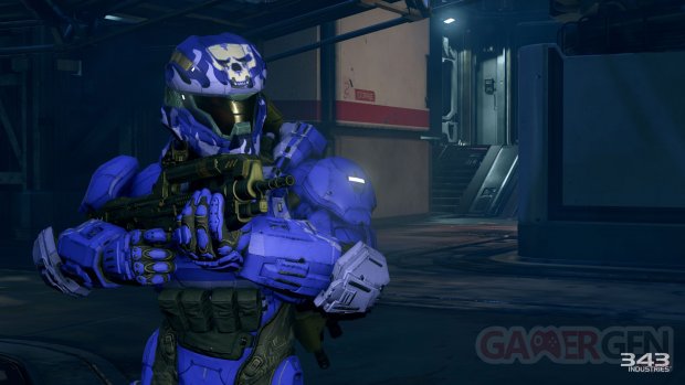 Halo 5 Guardians Multiplayer Beta Empire Blue Fire