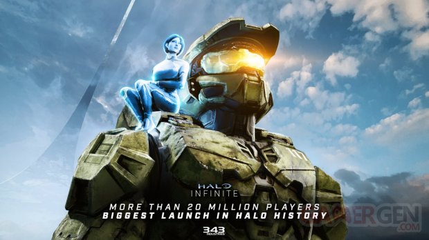Halo Infinite 26 01 2022 chiffres vente lancement