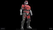 Halo Infinite armor coat armure revetement Red Shift