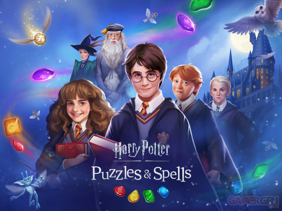 Harry Potter Puzzles & Spells Artwork