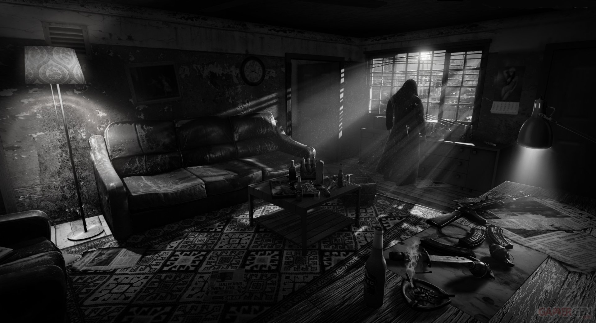 Hatred un shooter en noir blanc et rouge qui fait d j d bat