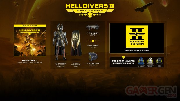 Helldivers 2 Super Citizen Edition Xbox Series 03 07 2025