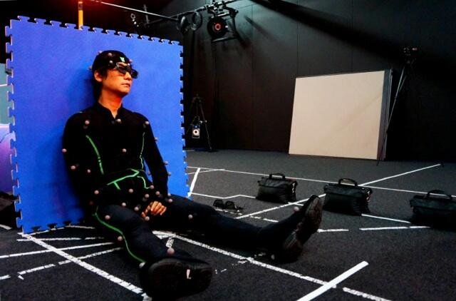 Hideo Kojima motion capture MGS 03