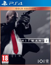 Hitman 2 jaquette PS4 édition Gold 07 06 2018