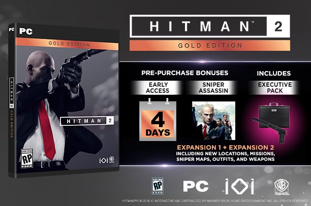 Hitman-2-précommande-Steam-édition-Gold-07-06-2018