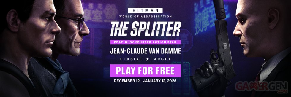 Hitman World of Assassination Jean Claude Van Damme Splitter