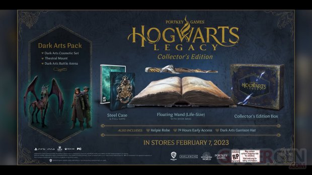 Hogwarts Legacy Héritage de Poudlard collector 24 08 2022