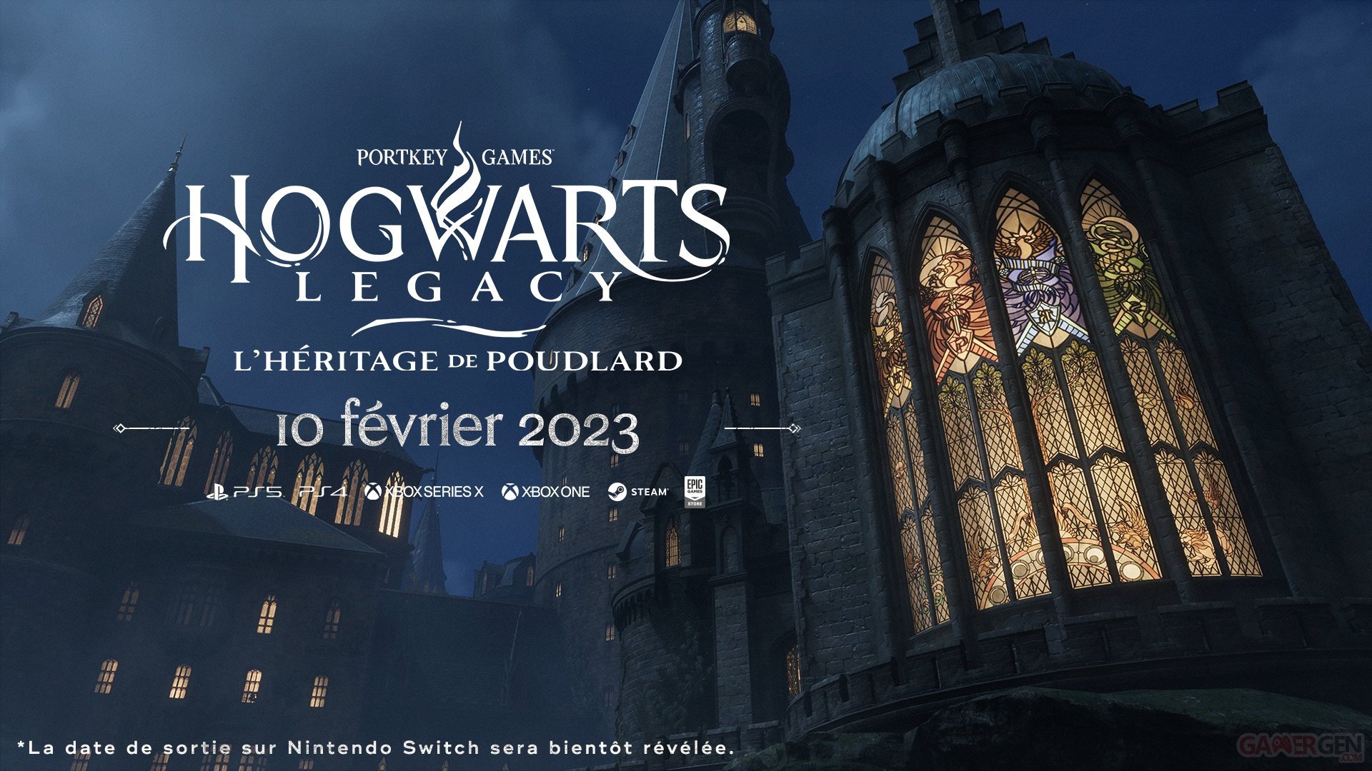 hogwarts legacy switch date de sortie