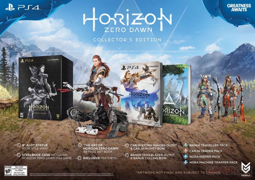 Horizon Zero Dawn Editions limitee et collector image (2)