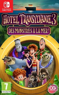 Hôtel Transylvanie 3 Des Monstres à la mer jaquette Nintendo Switch 10 07 2018