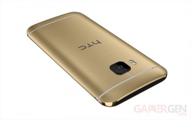 htc one m9 gold back 1