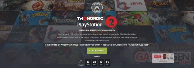 Humble THQ Nordic PlayStation Bundle 2