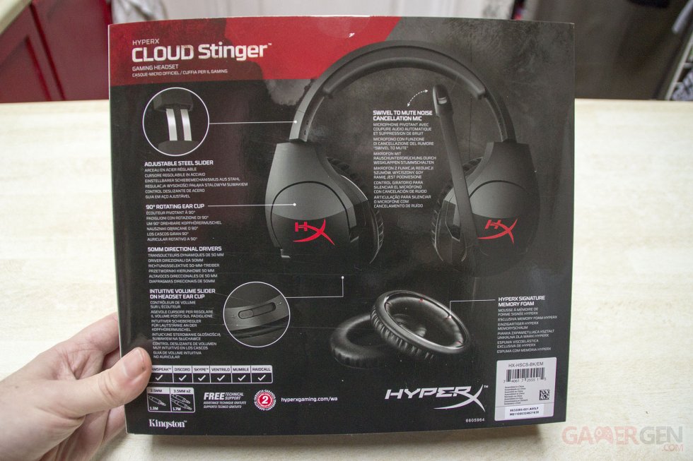 HyperX Cloud Stinger Casque Gaming Audio Test Note Avis Review GamerGen_com Clint008 (2)