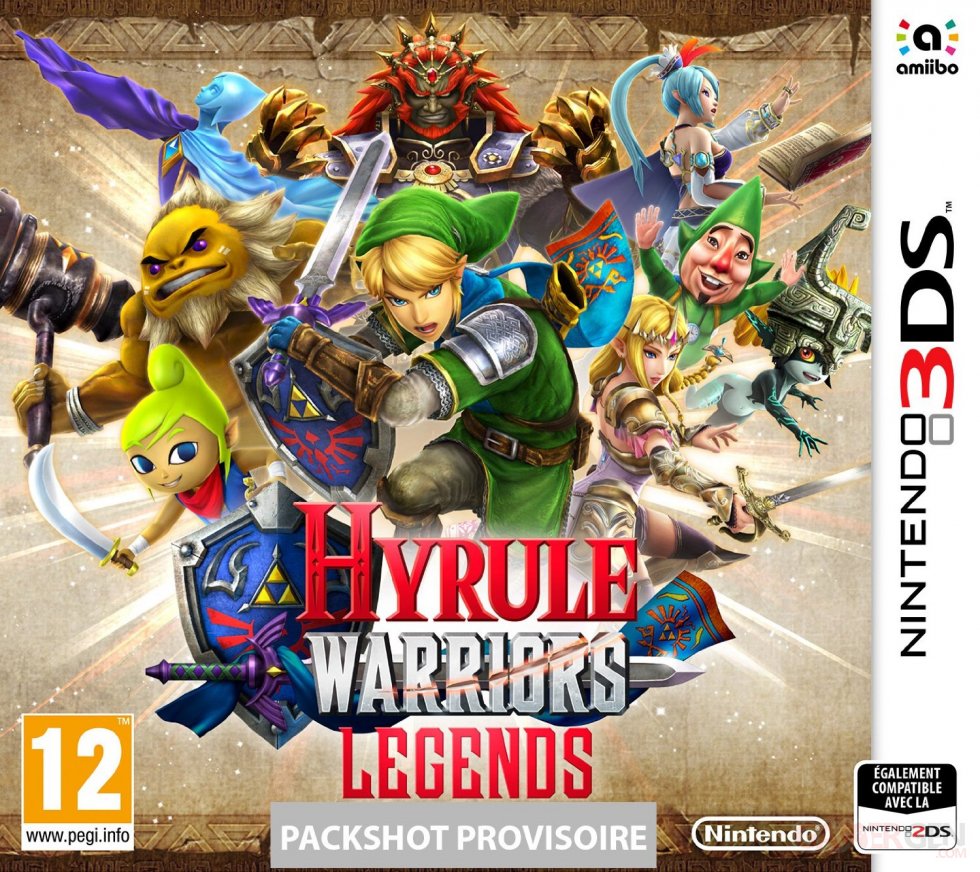 Hyrule Warriors Legends jaquette