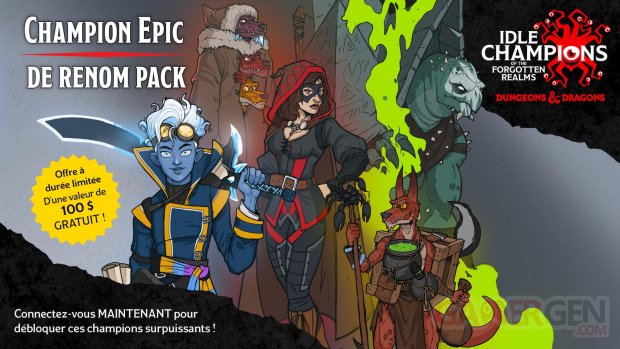 Idle Champions of the Forgotten Realm pack EGS
