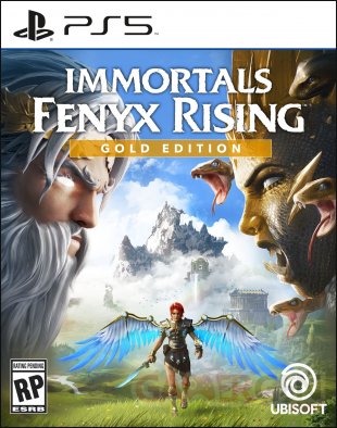 Immortals Fenyx Rising jaquette Gold PS5 US 10 09 2020