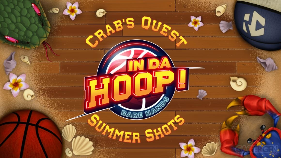 In da Hoop! : le jeu d'arcade de Basketball en VR d'arcade double son  contenu avec le pack Crab's Quest: Summer Shots 