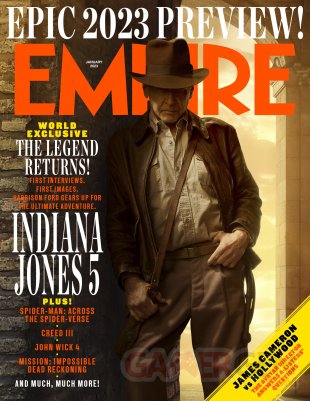 Indiana Jones 5 Empire Magazine cover 1