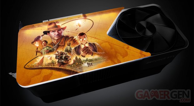 indiana jones and the great circle geforce rtx 40 series gpu backplate