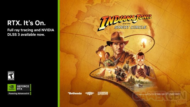 Indiana Jones et le Cercle Ancien RTX On NVIDIA