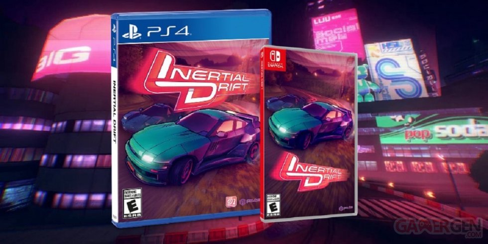 Inertial Drift Boite PS4 Switch PQube