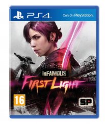 Infamous first Light PEGI jaquette PS4
