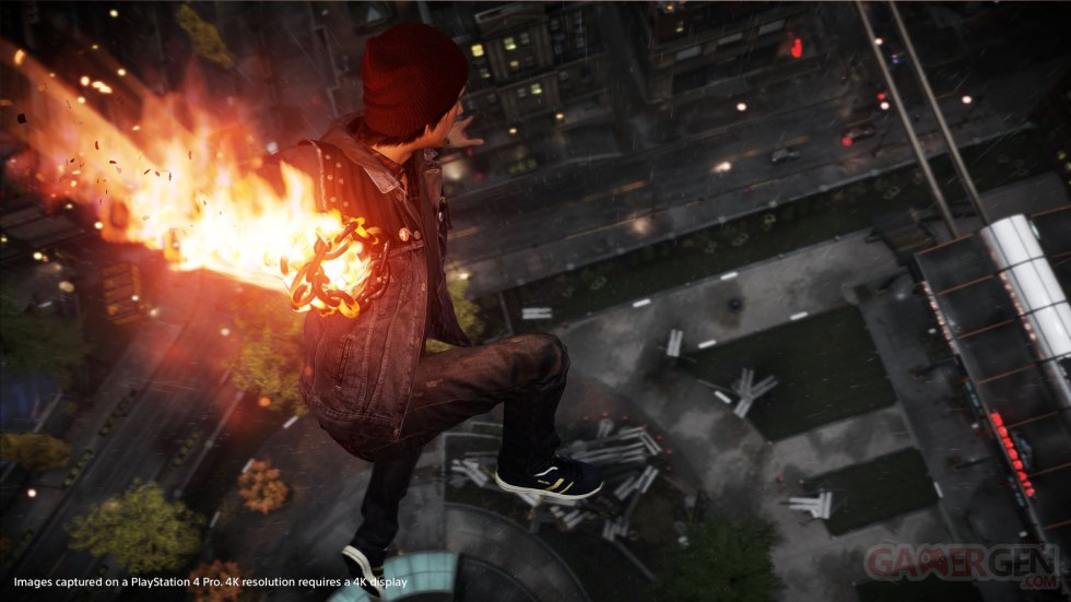 Infamous Second Son First Light PS4 Pro 4K 8