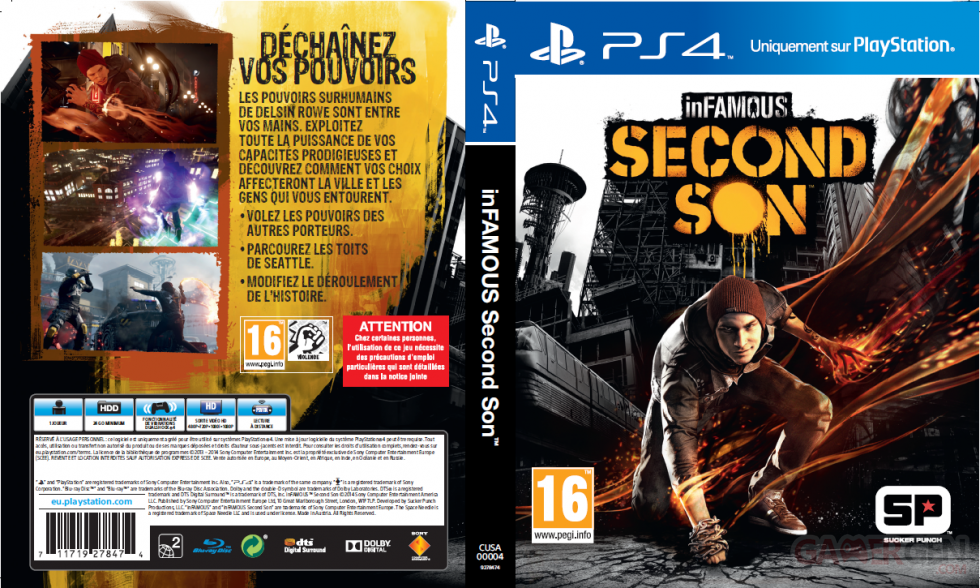 inFAMOUS Second Son jaquette 2