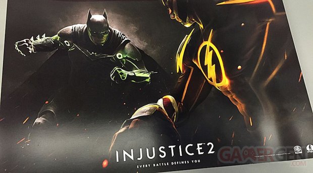 Injustice 2 fuite affiche image capture
