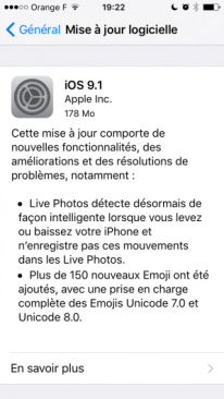iOS 9 1