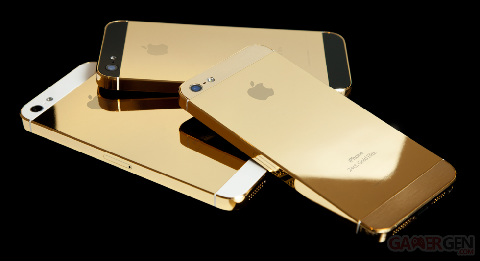 iPhone 5 doree or 16.08.2013.
