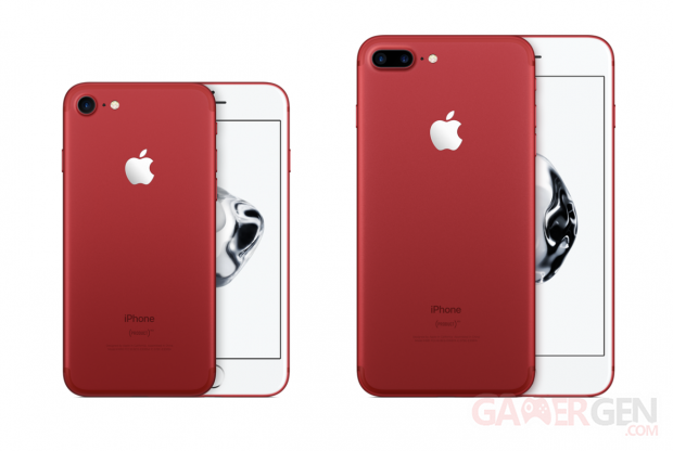 iPhone 7 rouge 4