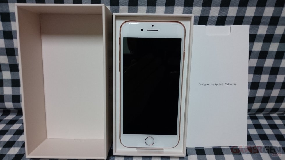 iPhone 8 Unboxing photos images boite (10)