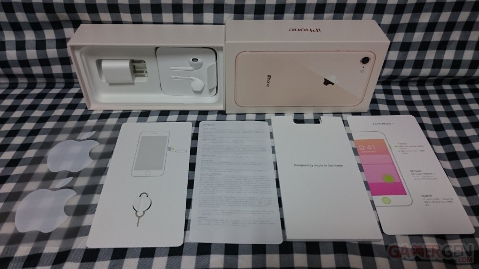 iPhone 8 Unboxing photos images boite (14)