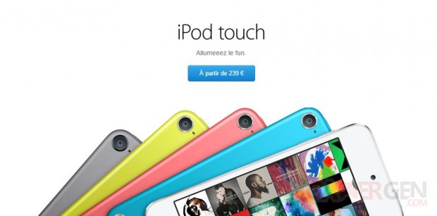 ipod touch prix rehausse