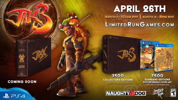 Jak 3 collector LRG 24 04 2019