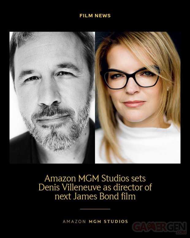 James Bond Denis Villeneuve Tanya Lapointe Amazon MGM Studios 26 06 2025