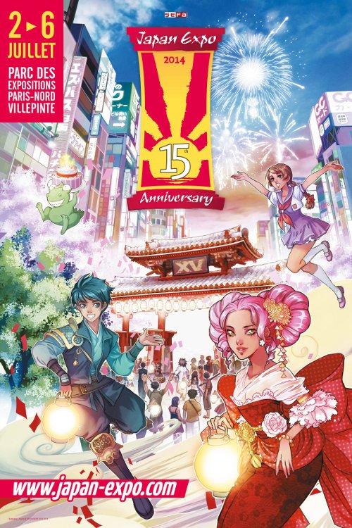 japan expo 15 2014 - affiche