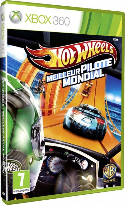 Jeu Hot Wheels Meilleur Pilote Mondial - Xbox 360 - PAL - Complet Et Testé