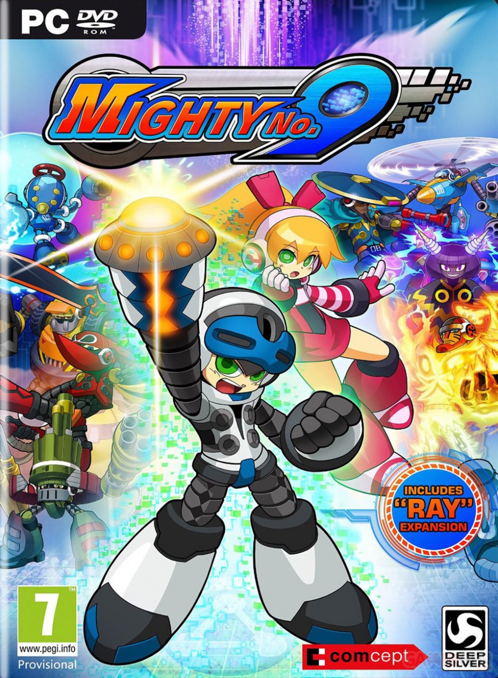 jaquette Mighty No 9 sur PC