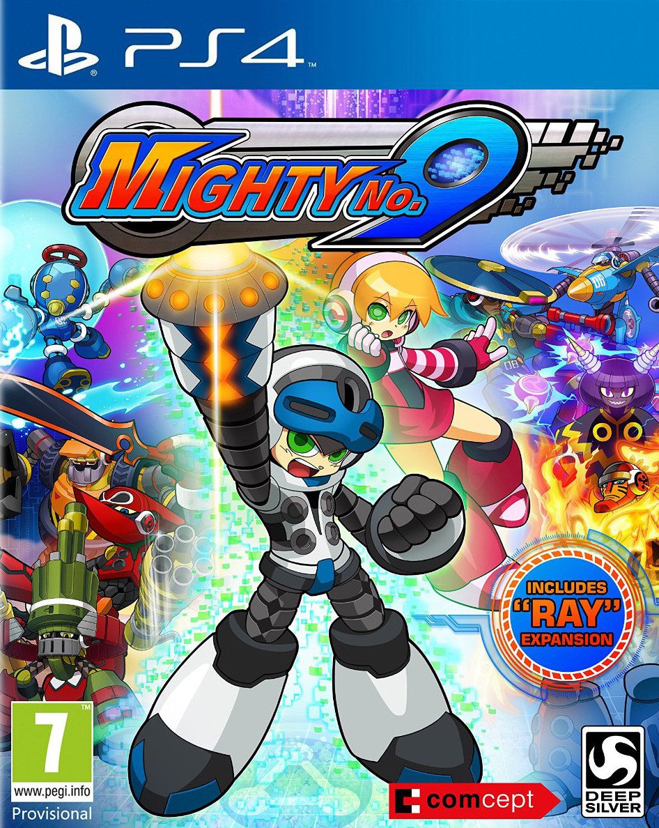 jaquette Mighty No 9 sur PS4