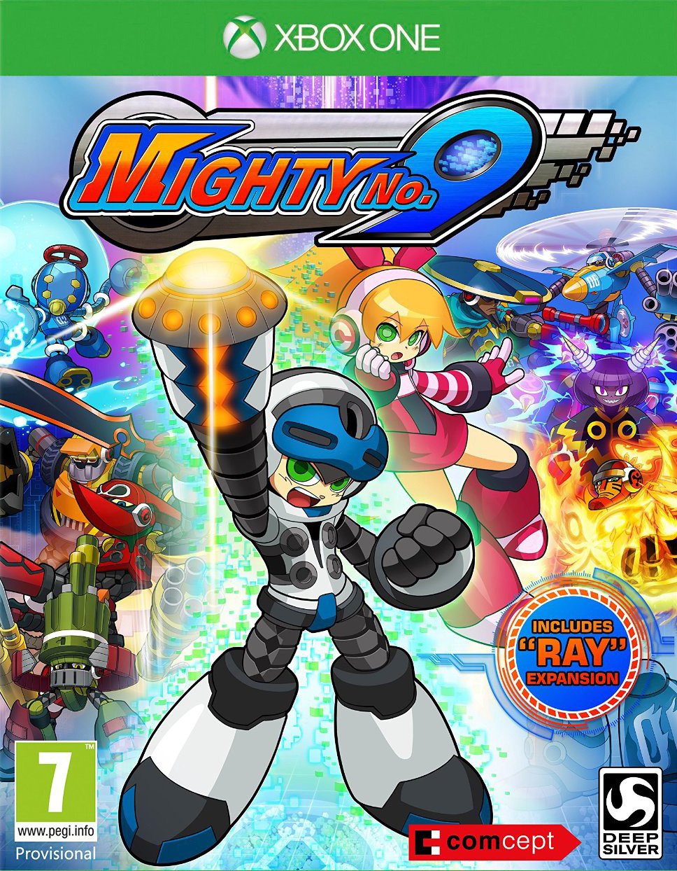 jaquette Mighty No 9 sur Xbox One