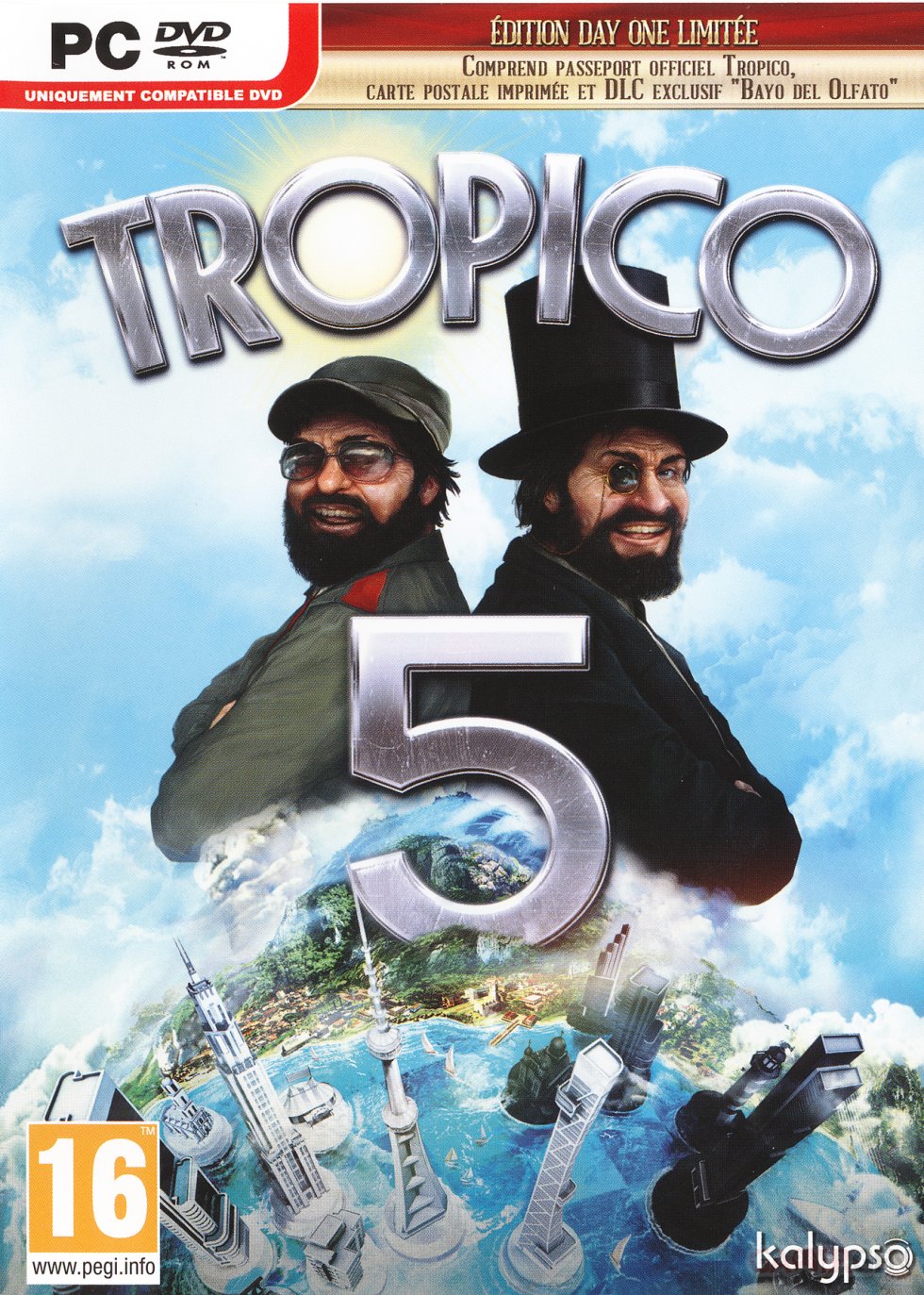 Jaquette PC Tropico 5