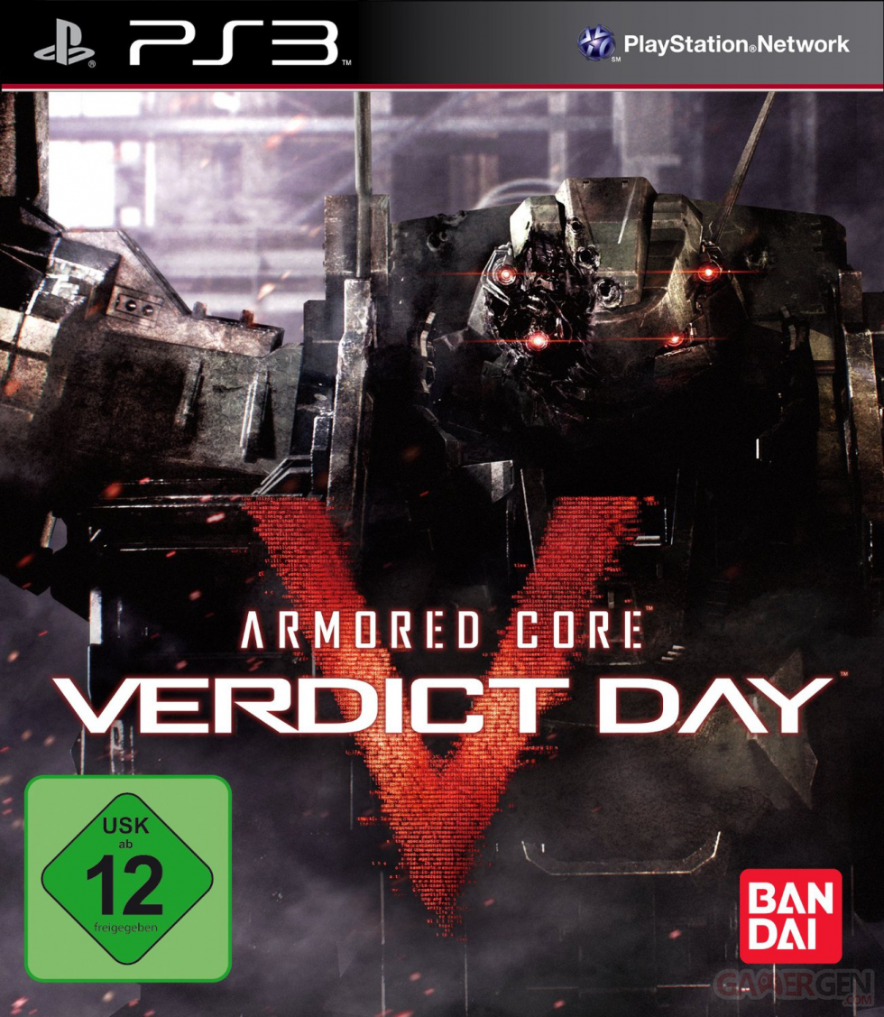 Jaquette PS3 Armored Core Verdict Day